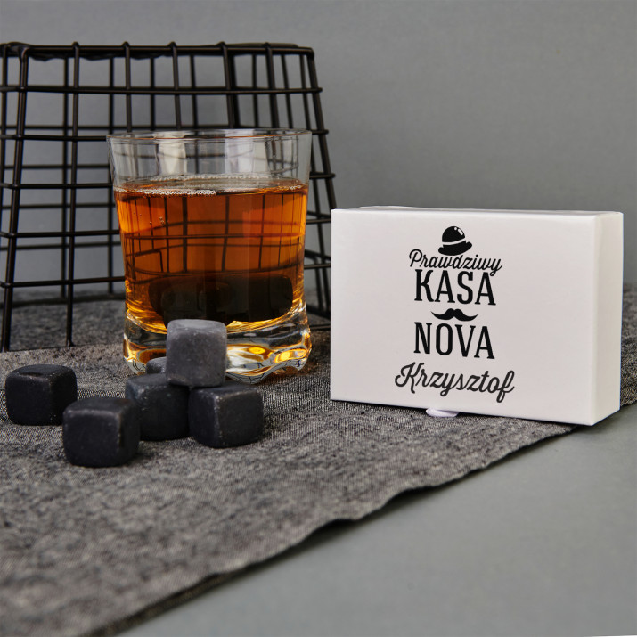 Kasanova - Kamienie do whisky z nadrukiem Kasanova - Kamienie do whisky z nadrukiem
